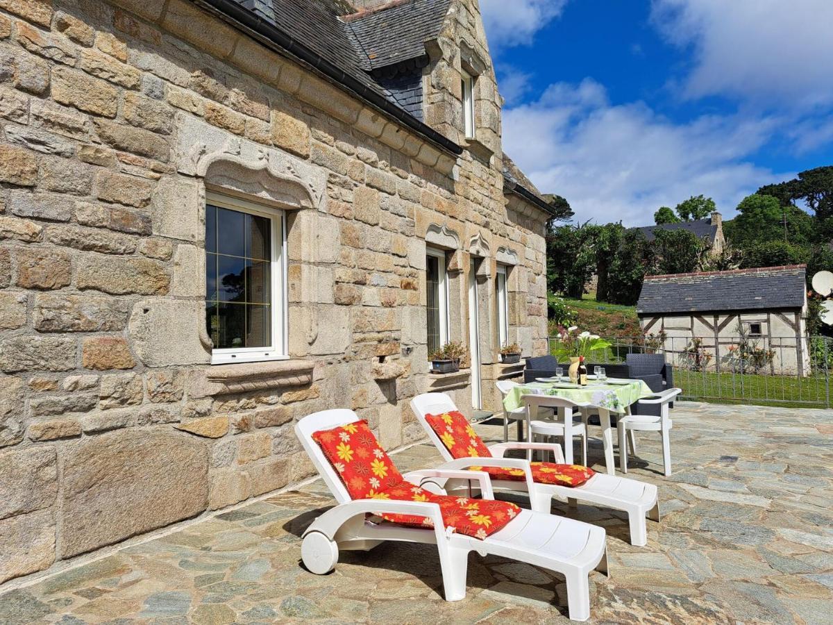 Villa Breton Granite Stone House With Fantastic Sea Views Saint-Pol-de-Léon Exterior foto
