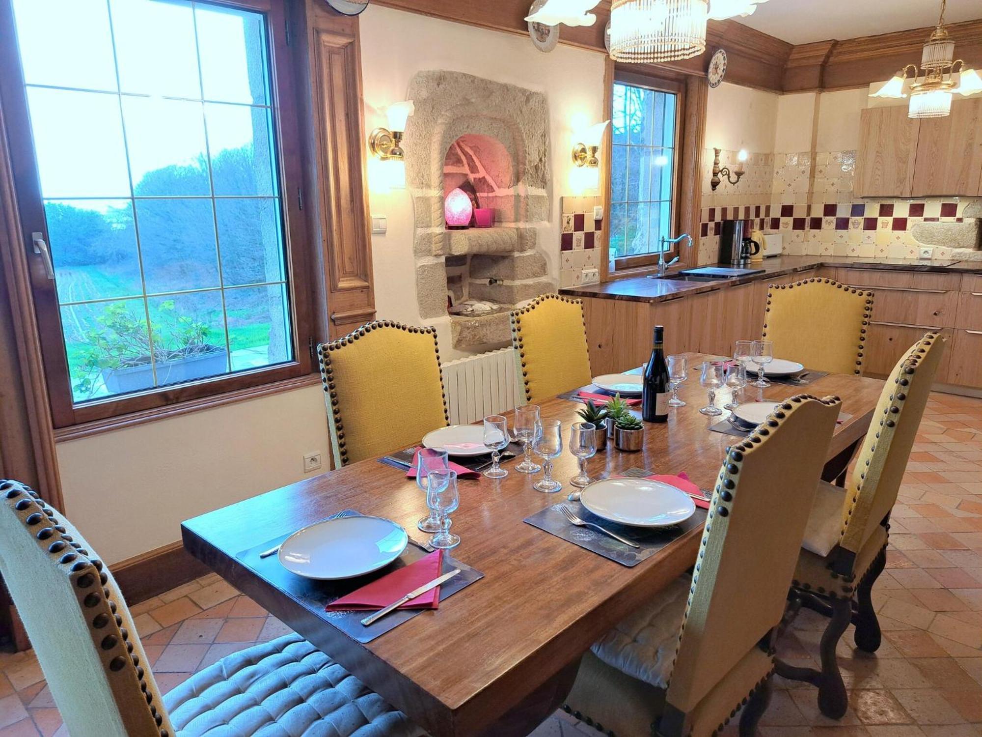 Villa Breton Granite Stone House With Fantastic Sea Views Saint-Pol-de-Léon Exterior foto